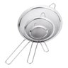 Jogo 3 Peneiras Aço Inox Luxo Utensílios De Cozinha 10, 15 e 17 cm cod 17 - 1