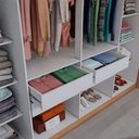 Ver imagem 6 de Guarda-roupa Casal Modulado Odisseia 11 Portas 4 Gavetas com Espelho Cinamomo/off White - Panorama M