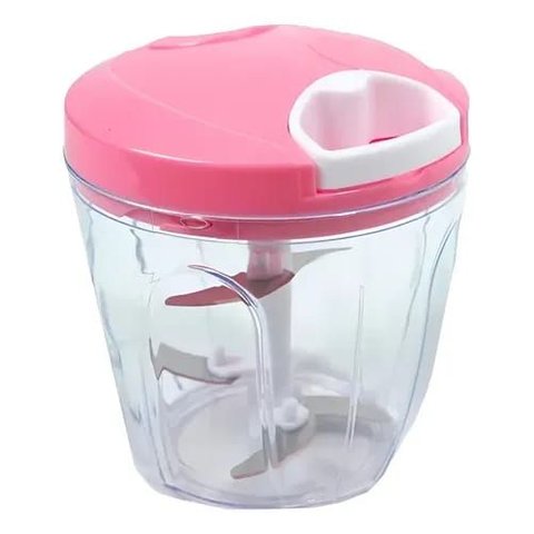 Processador Triturador de Alimentos Manual 5 Lâmina 900ml Sl-7872