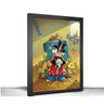 Quadro Decorativo Poste Tio Patinhas Desenho Milhonario - 1