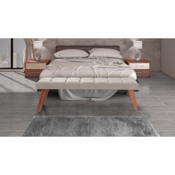 Puff Decorativo Recamier Barcelona - Tecido Linho Francês - 2