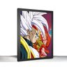 Quadro Decorativo Poste Dragon Ball Gt Magin Vegeta Ozaru - 1