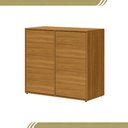 Ver imagem 2 de Cômoda para Quarto com 10 Gavetas Melinda Marrom/Freijó