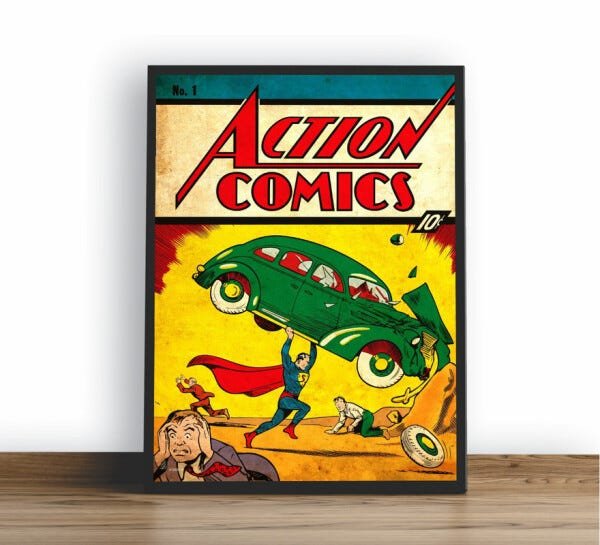 Cuscino Decorativo Marvel Justice League 46x46cm | Federa In Cotone Con Logo Supereroi