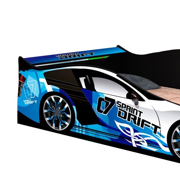 Adesivo Parede Sala Decorativo Carro Fazendo Drift