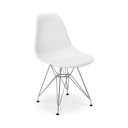 Ver imagem 1 de Cadeira Charles Eames Eiffel Base Metal Branco