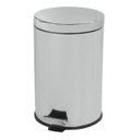 Ver imagem 1 de Lixeira Inox Polido com Pedal 3 Litros cod