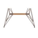 Ver imagem 1 de Base para Mesa Liverpool em Aço para Tampo 140x80cm Champagne