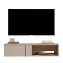 Ver imagem 2 de Rack para TV até 50 Polegadas Decor 1.16 Suspenso 1 Gaveta Hanover/Fendi - Giga Móveis