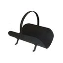 Ver imagem 1 de Cesto Ferro Preto Revisteiro Ou Porta Lenha De Lareira 50cm