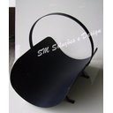 Ver imagem 3 de Cesto Ferro Preto Revisteiro Ou Porta Lenha De Lareira 50cm