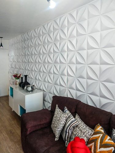 Revestimento 3d Plastico Placa Pvc Decorativas Parede E Teto - 7