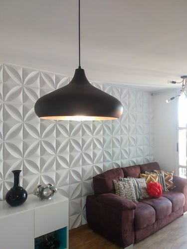Revestimento 3d Plastico Placa Pvc Decorativas Parede E Teto - 8