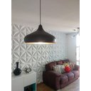 Ver mais imagens de Revestimento 3d Plastico Placa Pvc Decorativas Parede E Teto