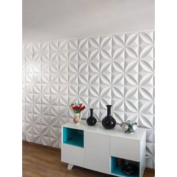 Revestimento 3d Plastico Placa Pvc Decorativas Parede E Teto - 3