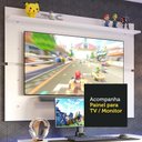 Ver imagem 5 de Mesa para Computador Gamer Madesa 9409 e Painel para Tv até 65 Polegadas - Branco