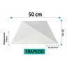 Placas De Pvc 3d Revestimento De Parede 50x22cm Luxo Kit 8m² - 5