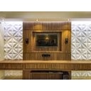 Ver imagem 4 de Revestimento 3D para Decoração de Parede Kit 12M² + 4 Cola