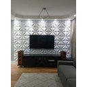 Ver imagem 3 de Revestimento 3D para Decoração de Parede Kit 12M² + 4 Cola