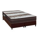 Ver imagem 1 de Cama Box Crc Queen +Colchão Anatômico Ortopédico Light Ortobom 158x198