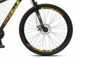 Ver imagem 4 de Bicicleta Aro 29 Colli Cazelle Turim 21m Aluminio Quadro 17 Preto/adesivo Amarelo/laranja