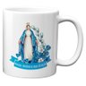 Caneca Nossa Senhora Das Graças Floral Presente Católico - 1