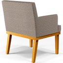 Ver mais imagens de Kit 3 Poltronas Decorativas Para Sala De Estar E Recepção Beatriz W01 Bouclê Bege - Lyam Decor