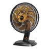 Ventilador de Mesa Mallory Egeo 40cm Preto e Dourado - 127v - 2