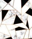 Ver imagem 2 de Quadro Decorativo Abstrato Cimento Tendência Geométrico