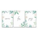 Ver imagem 1 de Kit Placas Quadros Decorativos 3 Peças Mdf 20x30 Amor, Fé Paz