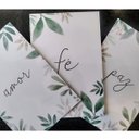 Ver imagem 2 de Kit Placas Quadros Decorativos 3 Peças Mdf 20x30 Amor, Fé Paz