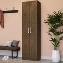 Ver imagem 1 de Roupeiro Multiuso 2 Portas Ibiza 4099 Amarula Marrom Doripel