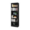 Ver imagem 1 de Livreiro 5 Prateleiras Preto - Linus