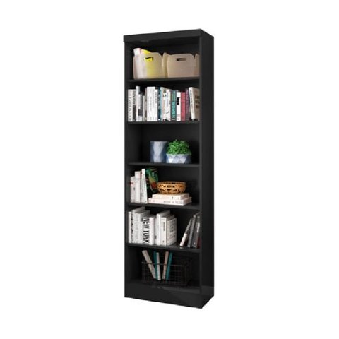 Livreiro 5 Prateleiras Preto - Linus