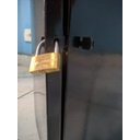 Ver mais imagens de Caixa Correio Carta Portão Grade/embutir(grande) Preta C/cadeado