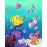 Painel de Festa Bob Esponja - Painel 2x1m - 1