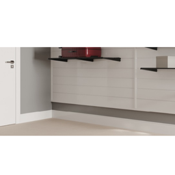 Rodape Poliestireno 10cm Branco Lev102 - Santa Luzia - 9