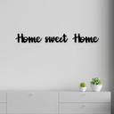 Ver imagem 1 de Letreiro de Parede Home Sweet Home em MDF