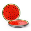 Ver imagem 1 de Prato Melancia Sobremesa em Vidro para Presente