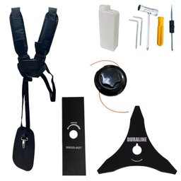 Roçadeira Cg430p Tb 43cc com Carretel e Lâmina 2p + Lâmina 3p - 4