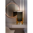 Ver imagem 1 de Abajur Luminária De Mesa Decoração Luxo:Preto