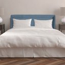 Ver imagem 2 de Cabeceira Estofada Cama Box Stela Solteiro 0,90 cm Linho - Quarto Solteiro Estopar Linho Denin