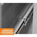 Ver imagem 4 de Guarda Roupa Casal 100% Mdf 6 Portas e 4 Gavetas Ruf Imbuia/off White/imbuia