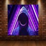 Painel de Festa Neon 5 - 2x2m - 1