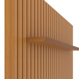 Painel Ripado para Tv até 55 Polegadas Intense com Nicho 139cm - 7 Painel Ripado para Tv até 55 Polegadas Intense com Nicho 139cm - 7