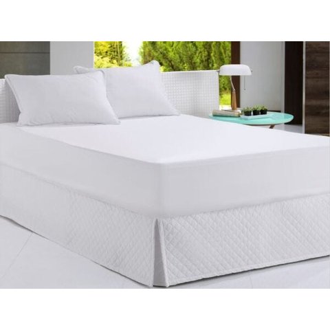 Protetor de Colchão Solteiro King com Elástico Malha Slim Impermeável Altenburg