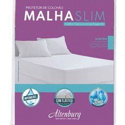 Protetor de Colchão Solteiro King com Elástico Malha Slim Impermeável Altenburg - 2