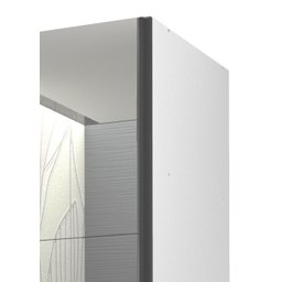 Sapateira Gold com Espelho Branco - Gelius Móveis - 4 Sapateira Gold com Espelho Branco - Gelius Móveis - 4