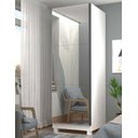 Ver imagem 2 de Sapateira Gold com Espelho Branco - Gelius Móveis