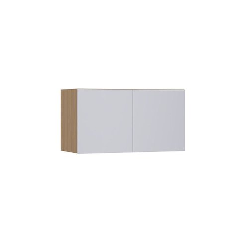 Armário Aéreo para Geladeira 80cm 2 Portas Slim Luciane Móveis